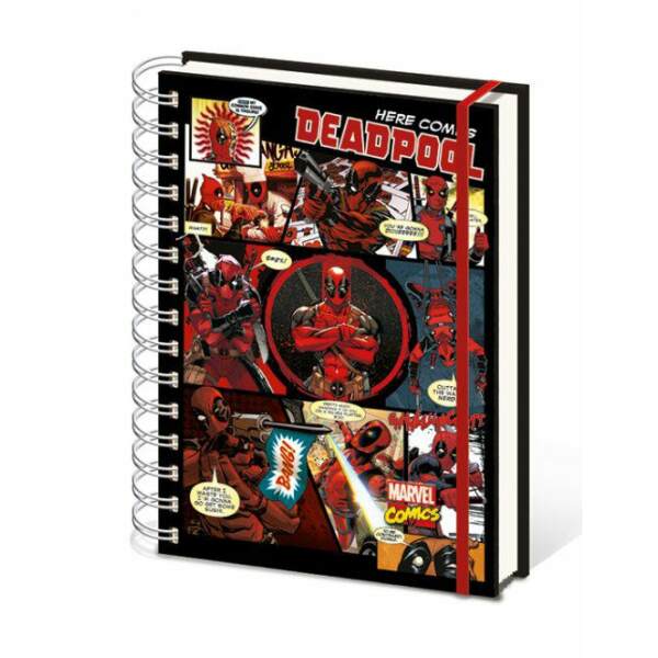 Libreta A5 Deadpool Marvel Comics