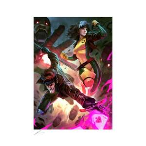 Litografia Gambit & Rogue Marvel 46 x 61 cm - Sin Enmarcar - Sideshow - Collector4U.com