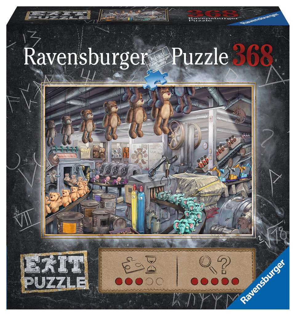 Puzzle EXIT en la fabrica de juguetes (368 piezas) Ravensburger - Collector4U.com