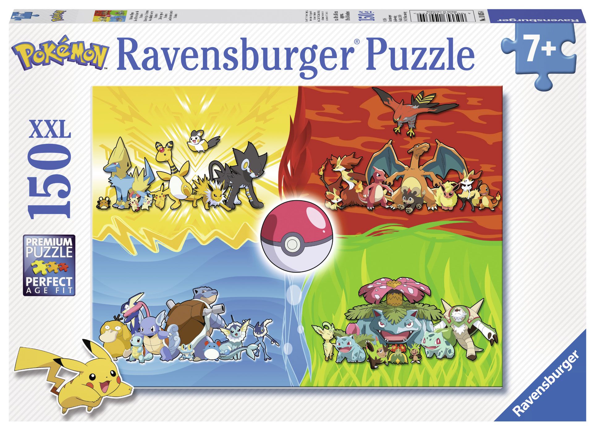 Puzzle Pokémon Pokémon (150 piezas) Ravensburger - Collector4U.com