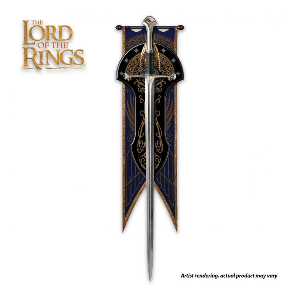 Réplica 1/1 Anduril: Espada del Rey Elessar El Señor de los Anillos Museum Collection Edition 134cm United Cutlery