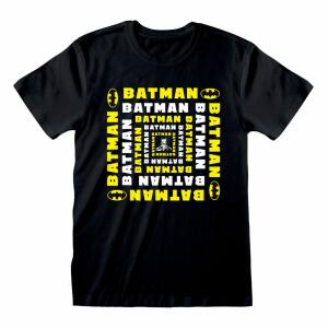 Camiseta Square Name The Batman talla L - Collector4u.com