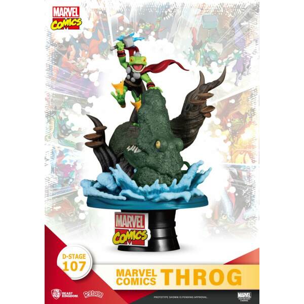 Diorama Throg Marvel Comics PVC D-Stage 17 cm Beast Kingdom Toys - Collector4U.com