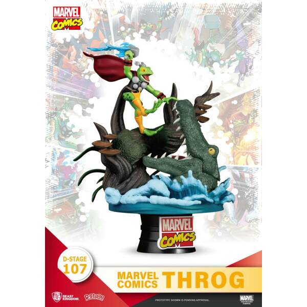 Diorama Throg Marvel Comics PVC D-Stage 17 cm Beast Kingdom Toys - Collector4U.com