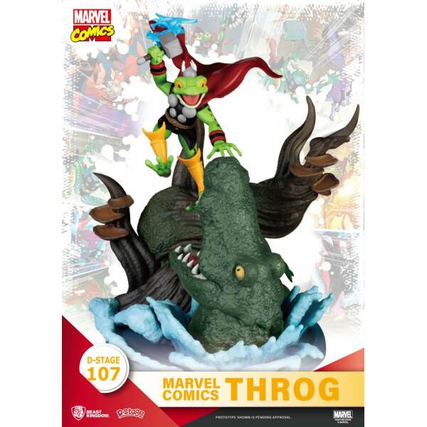 Diorama Throg Marvel Comics PVC D-Stage Closed Box Version 17 cm Beast Kingdom Toys - Collector4U.com