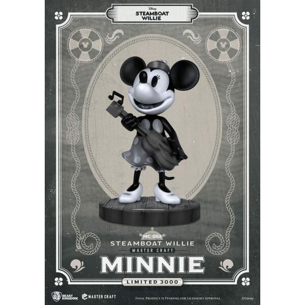 Estatua Minnie Steamboat Willie Master Craft 40 cm Beast Kingdom Toys - Collector4U.com