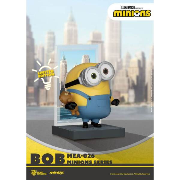 Figura Bob Minions: El origen de Gru Mini Egg Attack 8 cm Beast Kingdom Toys - Collector4U.com