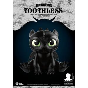 Hucha Toothless Cómo Entrenar A Tu Dragón Piggy Vinyl 34cm Beast Kingdom - Collector4u.com
