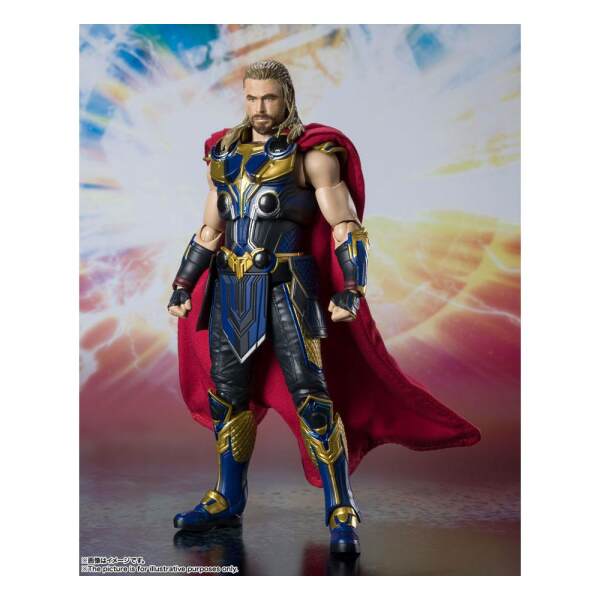Figura Thor S.H. Figuarts Thor Love & Thunder 16cm Bandai Tamashii Nations - Collector4U.com