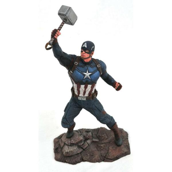 Estatua Captain America Avengers Endgame Marvel Gallery 23 cm