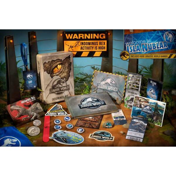 Kit Jurassic World Indominus Jurassic Park Doctor Collector - Collector4U.com