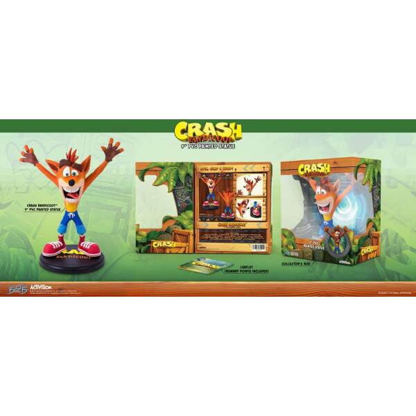 Estatua Crash Bandicoot Crash Bandicoot N. Sane Trilogy PVC 23 cm First 4 Figures - Collector4U.com