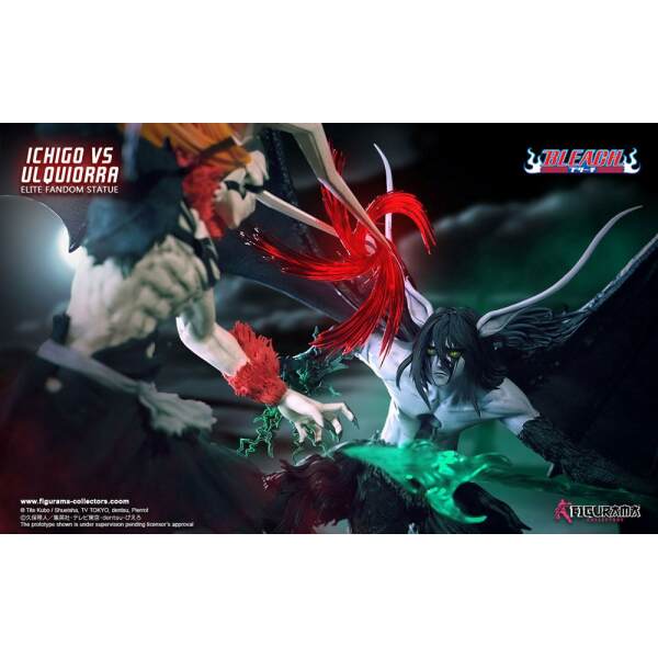 Diorama Ichigo vs Ulquiorra Bleach Elite Fandom 1/6 52cm Figurama Collectors - Collector4U.com