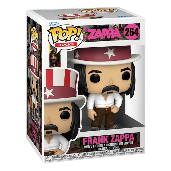 Funko Frank Zappa Figura POP! Rocks Vinyl 9cm - Collector4U.com