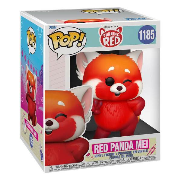 Funko Red Panda Mei Red Figura Super Sized POP! Vinyl 15 cm - Collector4U.com