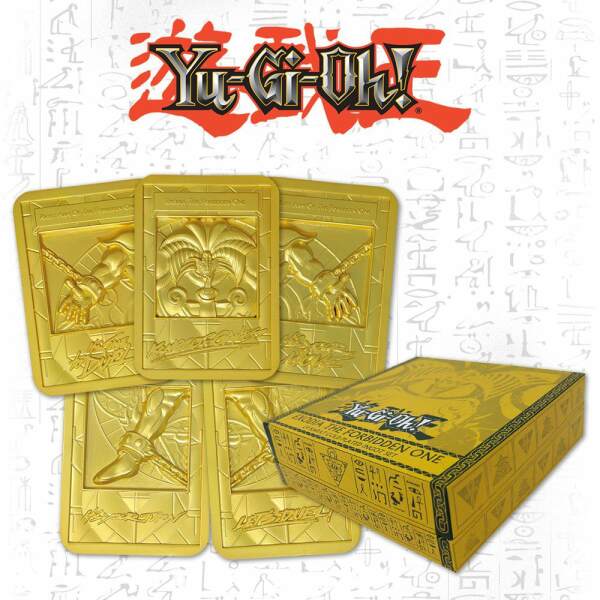 Lingotes Exodia the Forbidden One Yu-Gi-Oh! Limited Edition (dorado) FaNaTtik - Collector4U.com