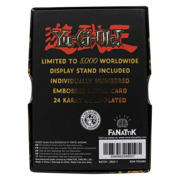 Lingote Jinzo Yu-Gi-Oh! Limited Edition (dorado) FaNaTtik - Collector4U.com