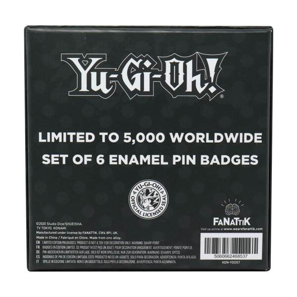 Chapas Limited Edition Kuriboh Yu-Gi-Oh! Pack de 6 FaNaTtik - Collector4U.com