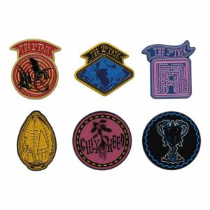 Pack de 6 Chapas Harry Potter Triwizard Tournament Limited Edition Fanattik - Collector4u.com