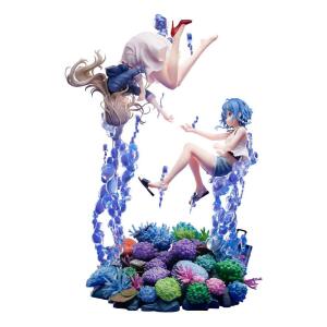 Estatuas Kukuru Misakino & Fuka Miyazawa The Aquatope on White Sand PVC 1/7 24 - 34 cm Furyu - Collector4U.com