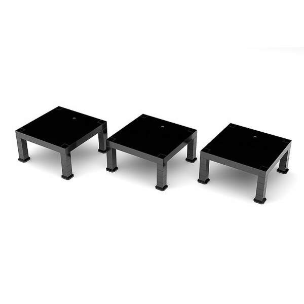 Soportes para Figuras Build-On Type The Simple Stand Pack de 3 (Black) GSC - Collector4U.com