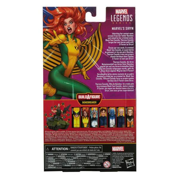 Figura Siryn X-Men Marvel Legends Series 2022 15cm Hasbro - Collector4U.com