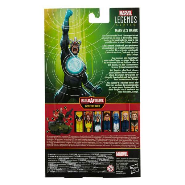 Figura Havok X-Men Marvel Legends Series 2022 15cm Hasbro - Collector4U.com
