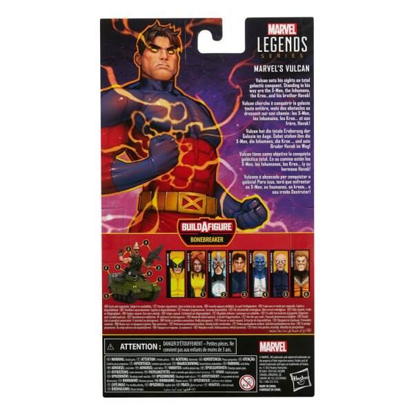 Figura Vulcan X-Men Marvel Legends Series 2022 15cm Hasbro - Collector4U.com