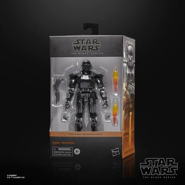 Figura Dark Trooper Deluxe Star Wars: The Mandalorian Black Series 2022 15cm Hasbro - Collector4U.com
