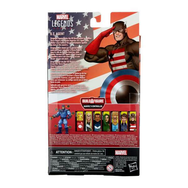 Figura U.S. Agent Marvel Legends Series 2022 Marvel’s Controller BAF #6 15 cm Hasbro - Collector4u.com