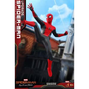 Figura SpiderMan Upgraded Suit, Spider-man: Lejos de casa, Movie Masterpiece 1/6 Hot Toys 29 cm - Collector4u.com