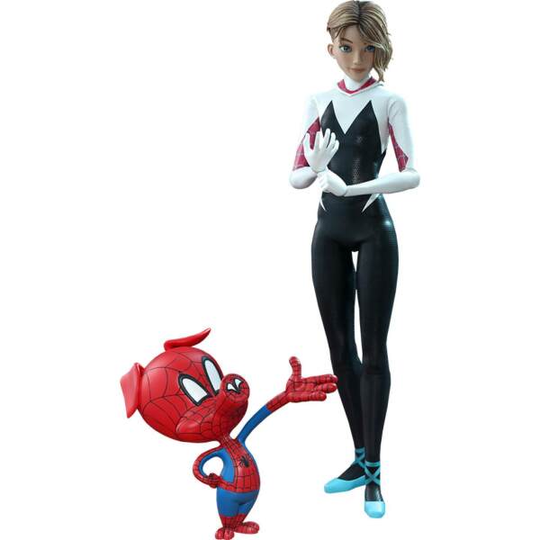 Figura Spider-Gwen Spider-Man: Un nuevo universo, Movie Masterpiece 1/6 Hot Toys 27 cm - Collector4U.com