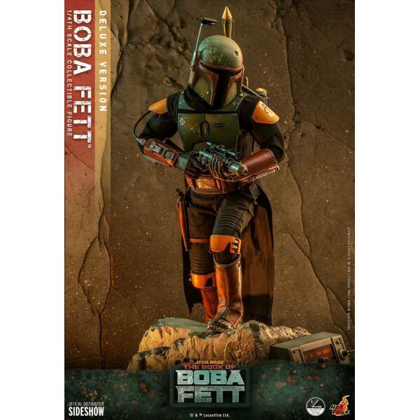 Figura Boba Fett Star Wars: The Book of Boba Fett 1/4 (Deluxe Version) 45 cm Hot Toys - Collector4U.com