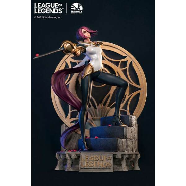 Estatua The Grand Duelist Fiora Laurent League of Legends 1/4 49cm Infinity Studio - Collector4U.com