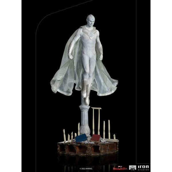 Estatua White Vision WandaVision BDS Art Scale 1/10 33cm Iron Studios - Collector4U.com