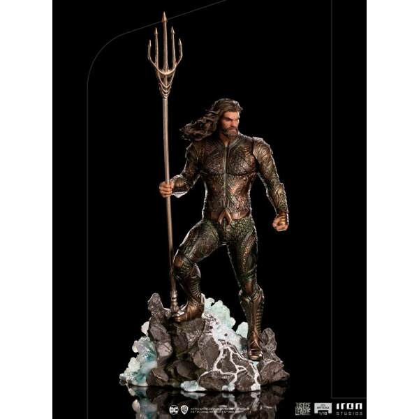 Estatua Aquaman Zack Snyder’s Justice League 1/10 BDS Art Scale 29cm Iron Studios - Collector4u.com