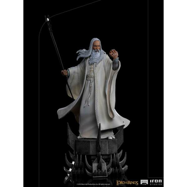 Estatua Saruman El Señor de los Anillos 1/10 BDS Art Scale 29 cm Iron Studios - Collector4U.com