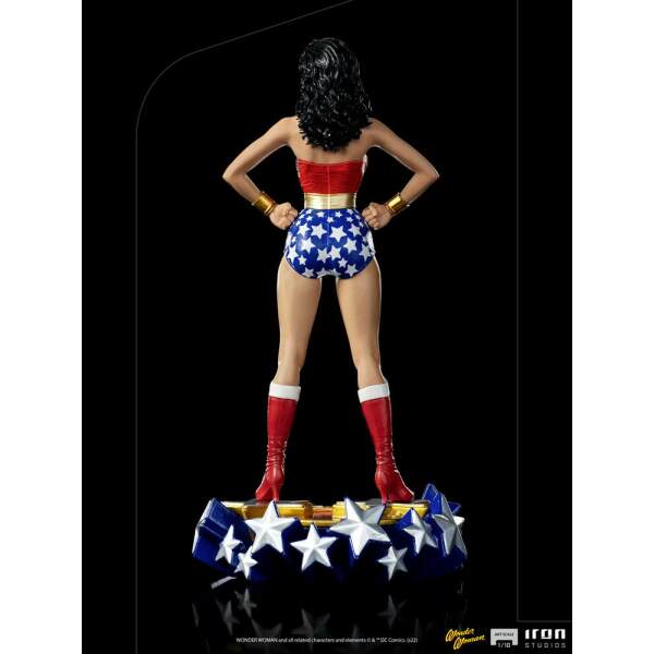 Estatua Wonder Woman Lynda Carter DC Comics 1/10 Deluxe Art Scale 23 cm Iron Studios - Collector4U.com