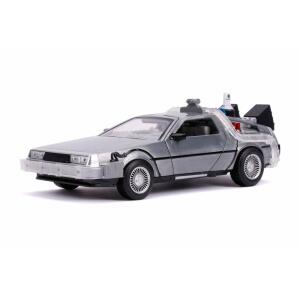 Regreso al Futuro II Réplica Coche Diecast Model Hollywood Rides 1/24 DeLorean Time Machine - Collector4u.com