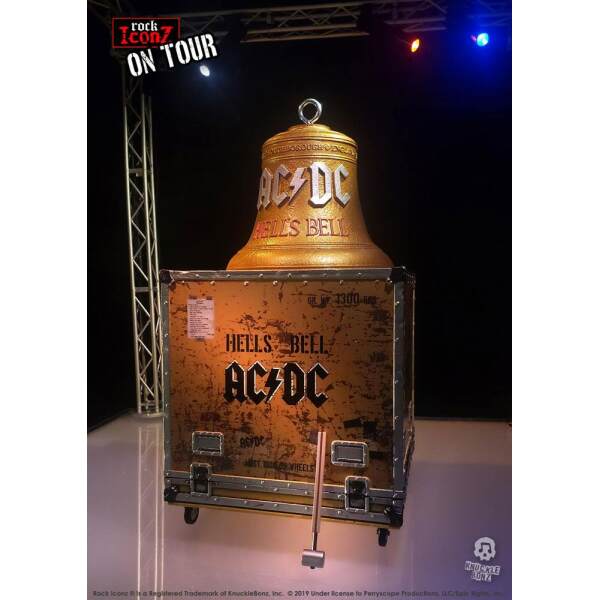 Estatuas Hell's Bell AC/DC Rock Ikonz On Tour Knucklebonz - Collector4U.com