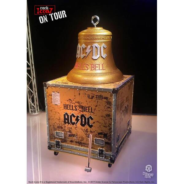 Estatuas Hell's Bell AC/DC Rock Ikonz On Tour Knucklebonz - Collector4U.com