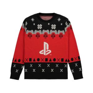 Sony PlayStation Suéter Christmas Playstation Logo talla M
