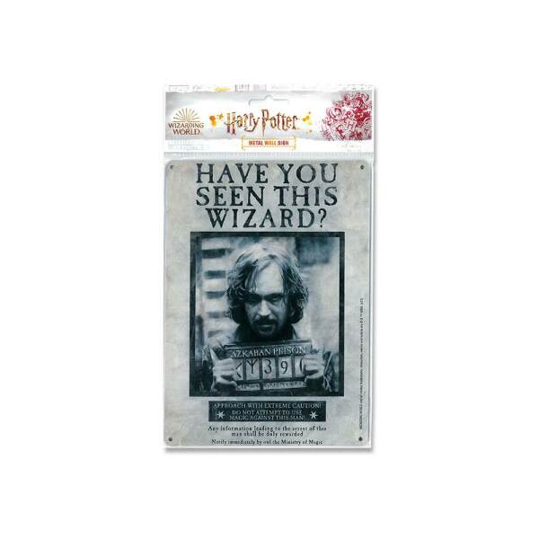 Placa de Chapa Have You Seen This Wizard Harry Potter 15 x 21 cm Logoshirt - Collector4U.com