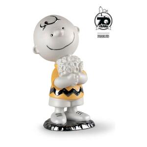 Estatua Charlie Brown Peanuts de porcelana 22 cm Lladró