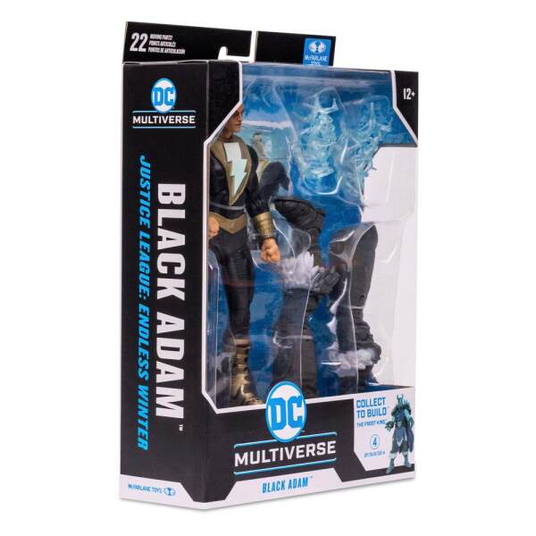 Figura Black Adam Build A Endless Winter DC Multiverse 18cm McFarlane Toys - Collector4U.com