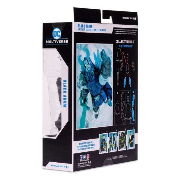 Figura Black Adam Build A Endless Winter DC Multiverse 18cm McFarlane Toys - Collector4U.com