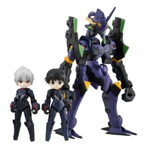 Figuras Desktop Army Evangelion Shinji Ikari, Kaworu Nagisa & Evangelion 13 8 – 15 cm Megahouse - Collector4u.com