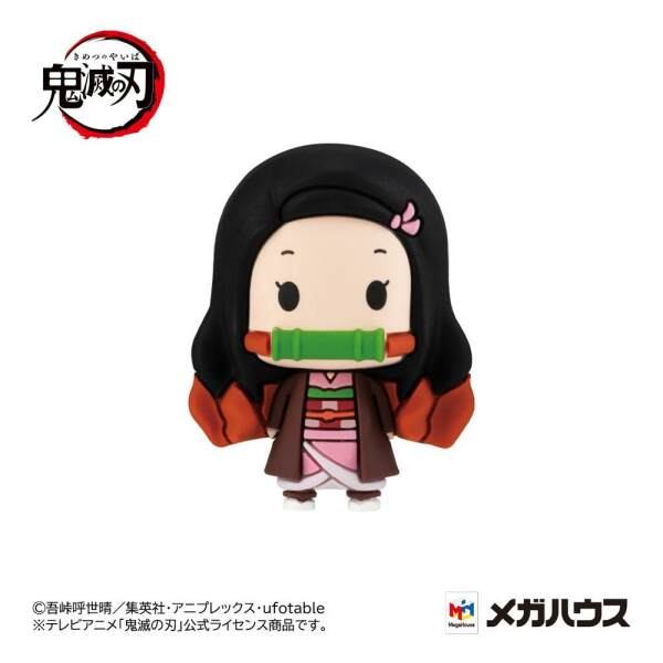 Pack de 6 Figuras Demon Slayer Kimetsu no Yaiba Chokorin Mascot Series 5 cm MegaHouse - Collector4U.com