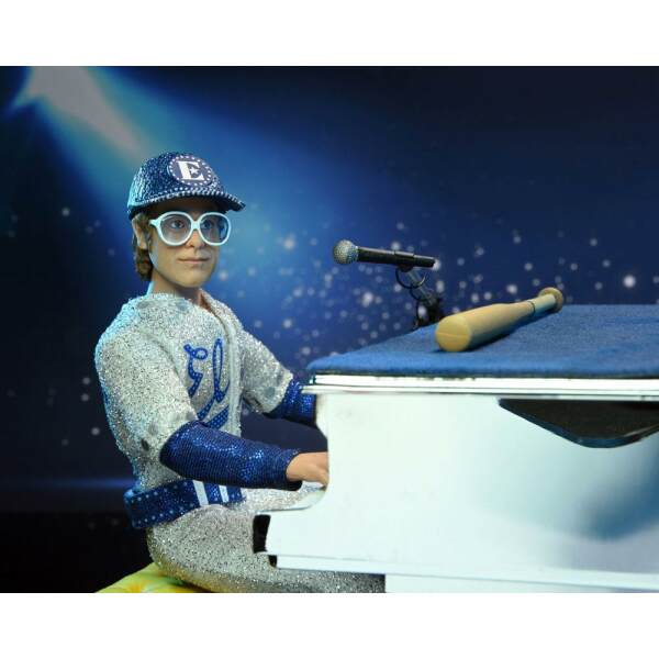 Figura Elton John Clothed Live in '75 Deluxe Set 20cm NECA - Collector4U.com
