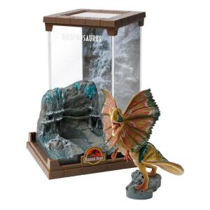 Diorama Dilophosaurus Parque Jurásico Creature PVC 18cm Noble Collection